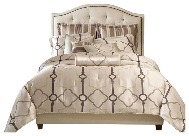 Keystone Court Comforter Set Mediterranean Comforters And