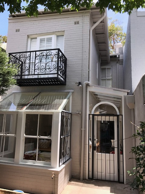 Victorian Terrace exterior, Woollahra