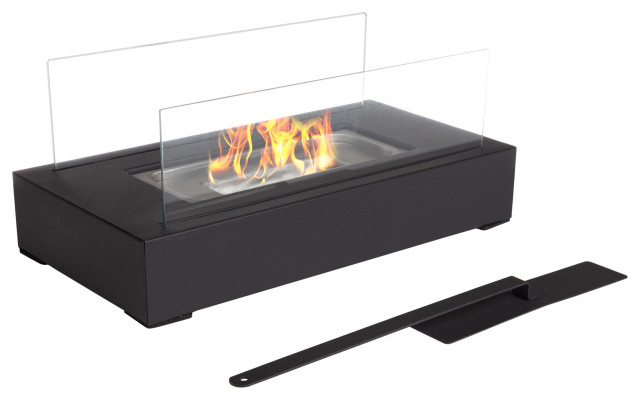 Bio Ethanol Tabletop Fire Pit Indoor or Outdoor Smokeless Portable Fireplace