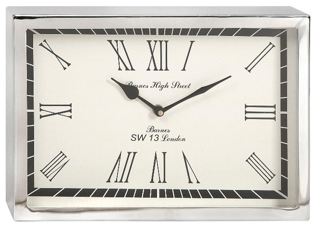 rectangular living room clock