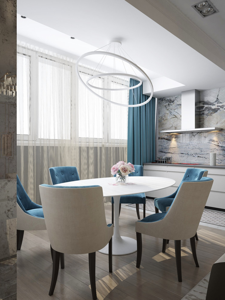 единое пространство кухни-гостиной