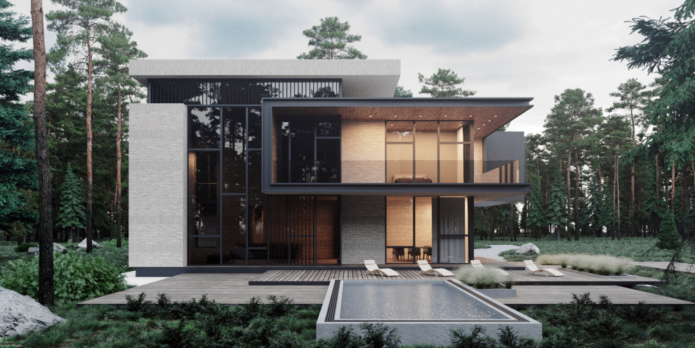 Дом с динамическим фасадом