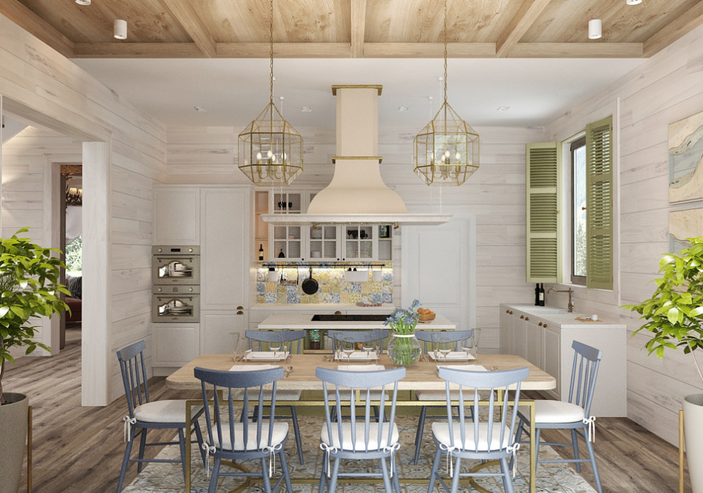 Частный дом с деревянного сруба