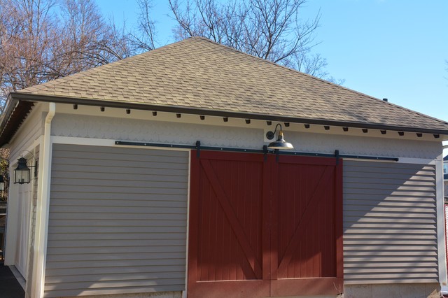 Maple St. Newton transitional-garage