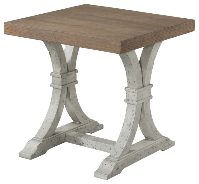 Lane Home Furnishings Vintage Revival End Table Farmhouse Side