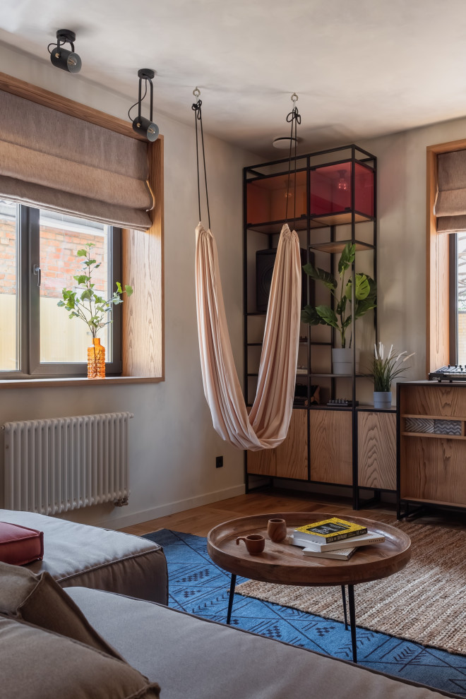 Дизайн интерьера частного дома в стиле этно-панк