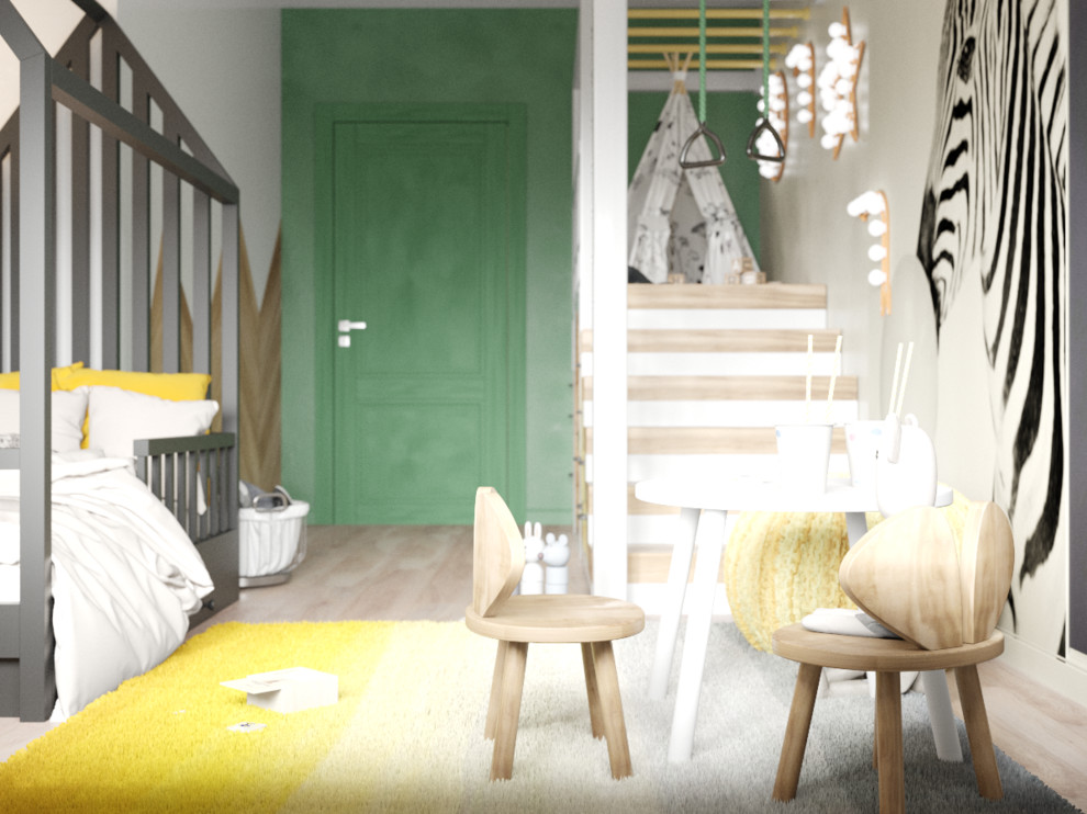 Детская из проекта для Алексея и Анастасии. Комната для малыша Гоши.