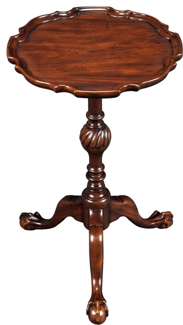 Chippendale Ball And Claw Pie Crust Table Traditional Side Chippendale Ball And Claw Pie Crust Table