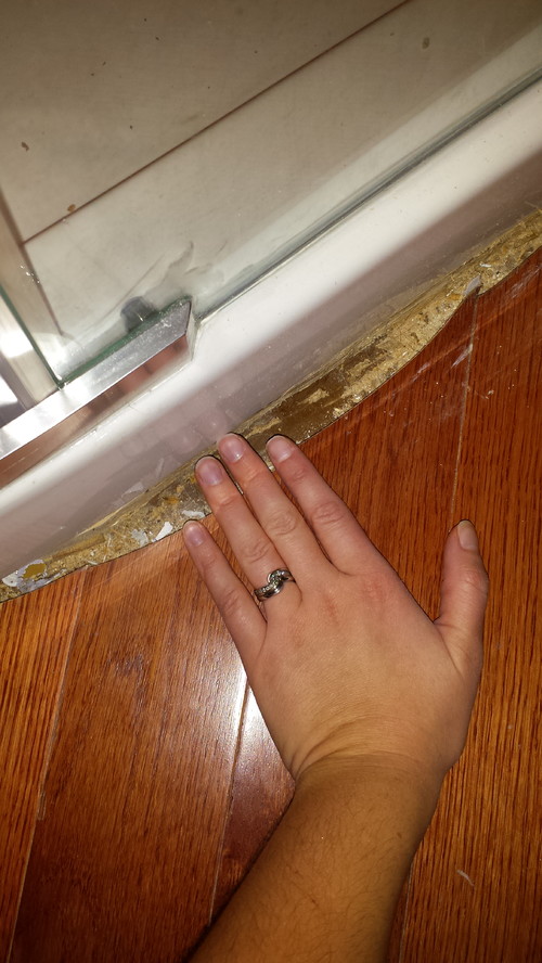 wood floor gap size  | 500 x 888