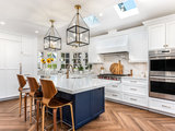 Transitional Kitchen by Zieba Builders, Inc.