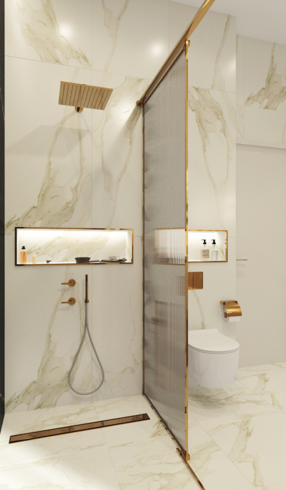 Двухэтажный дом в современной классике