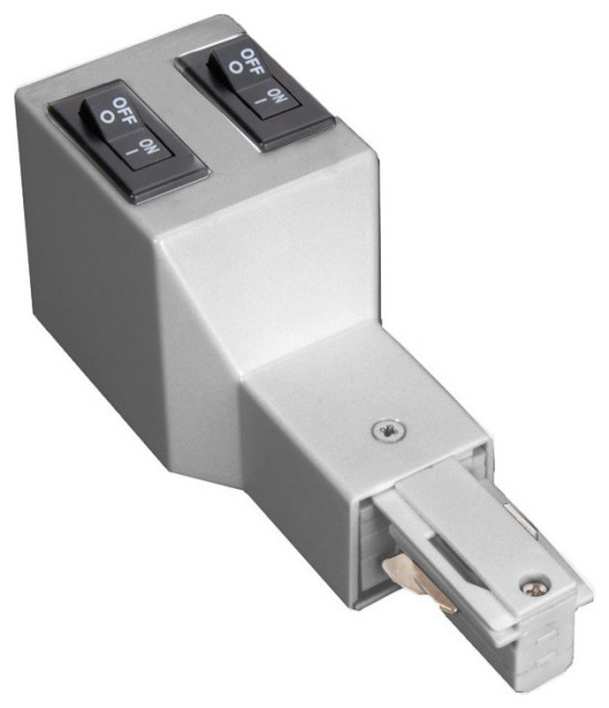 WAC Lighting 120V WTrack 5Amp Current Limiter Live End Left