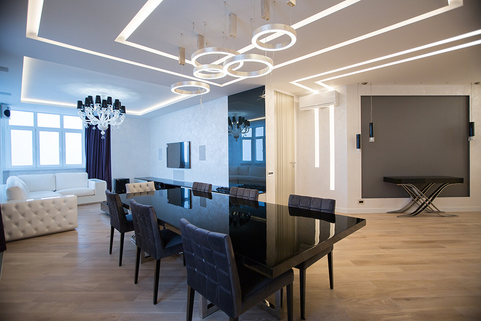 Ремонт трёхкомнатной квартиры 144 кв.м в современном стиле с элементами ар-деко