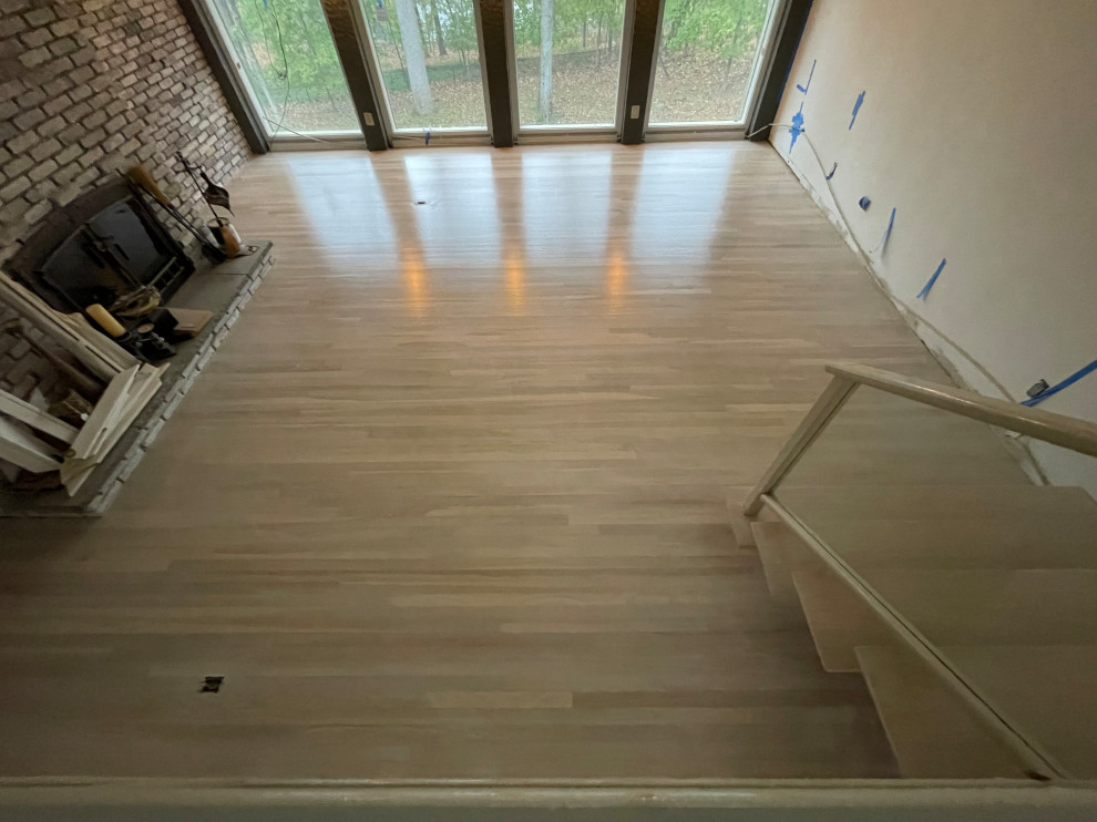 Install Hardwood & Sand & Stain - Color: Country White (2 of 4)