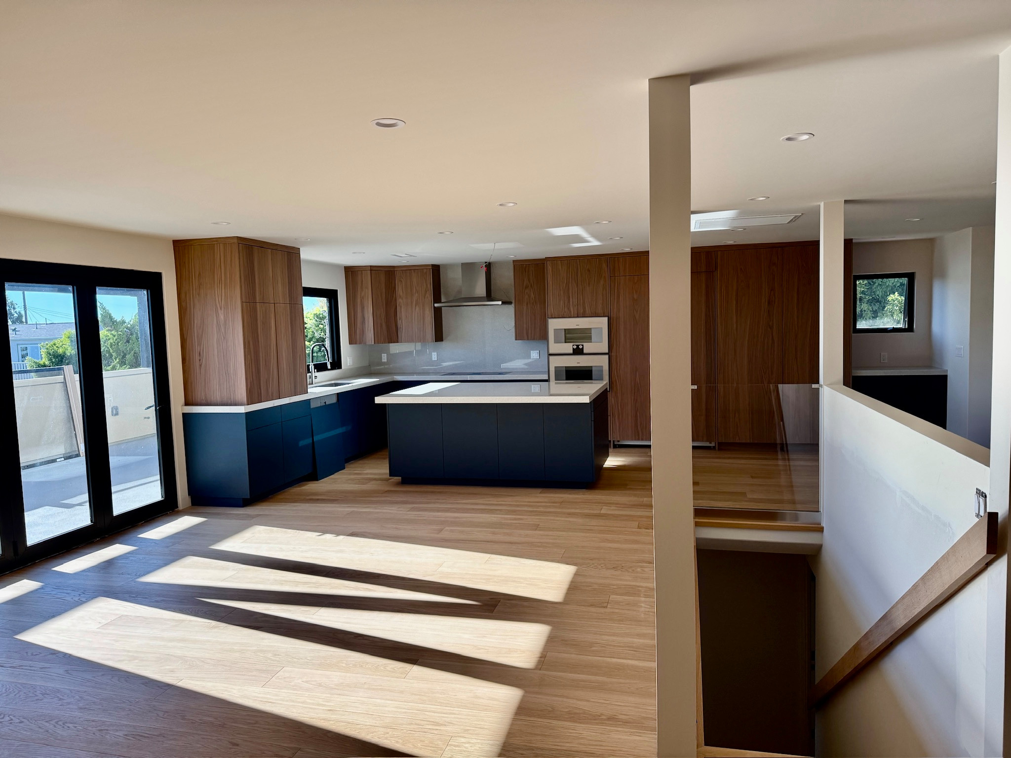 Living Room, Kitchen and Sitting Room