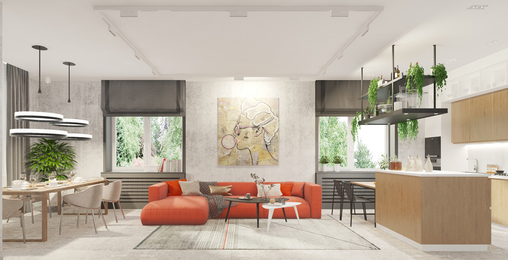 Интерьер таунхауса для молодой пары