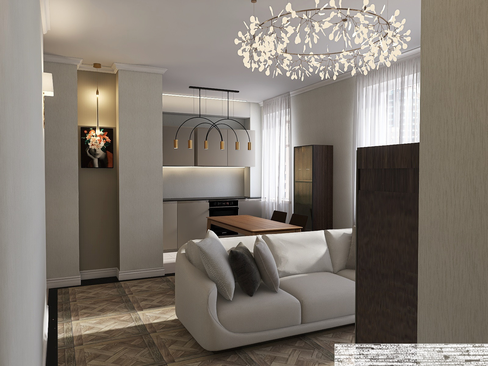 Подбор света в готовый интерьер