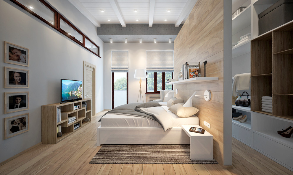 Проект таун-хауса в ЖК "Рижский квартал" в лёгком и стильном скандинавском стиле