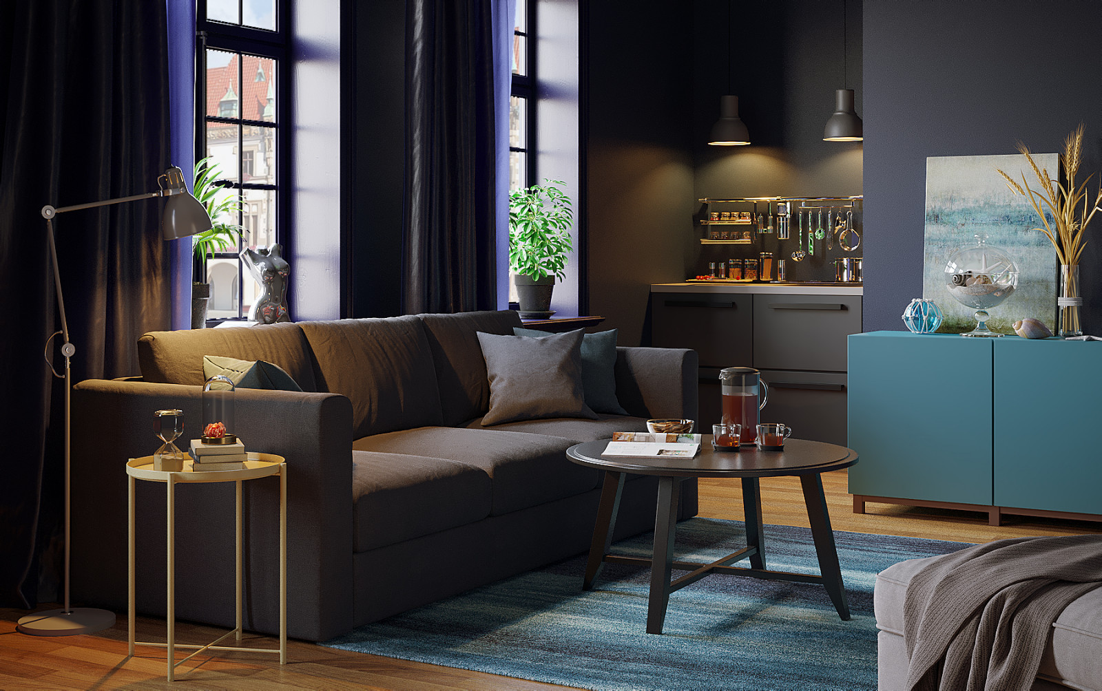 "The value of plants in the interior"