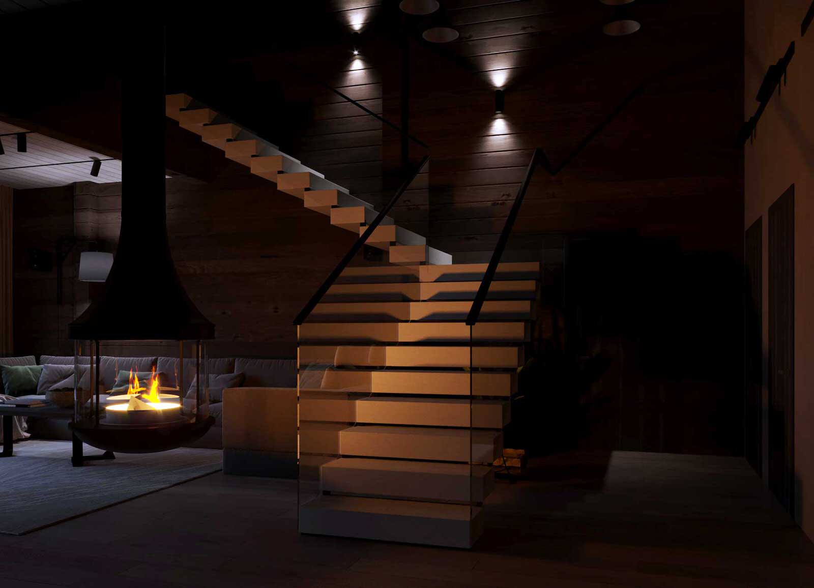 Коттедж из клееного бруса