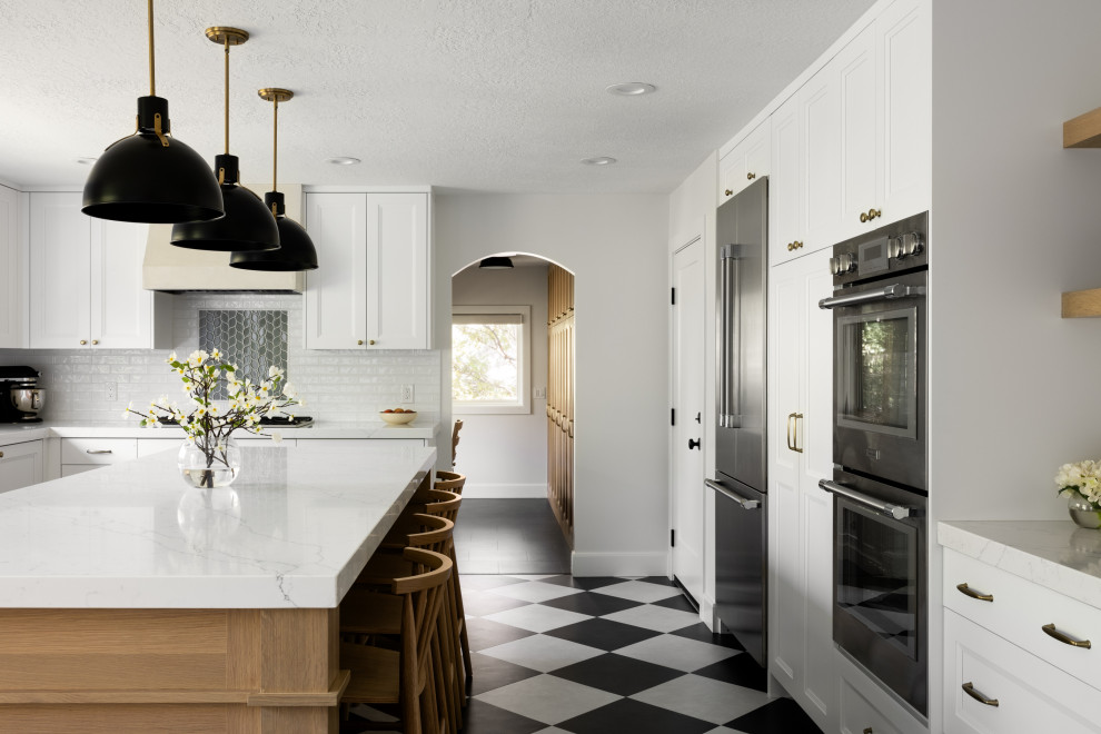 Family-focused Main Floor Remodel - Transitional - Kitchen - Salt Lake ...