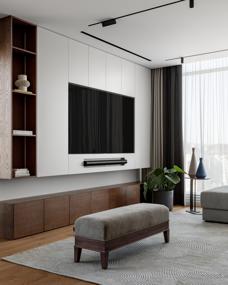 Реализованный дизайн-проект квартиры в ЖК "Высота"