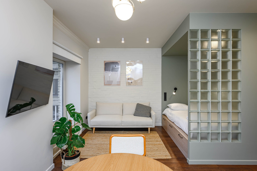 Студия с уютной кухней