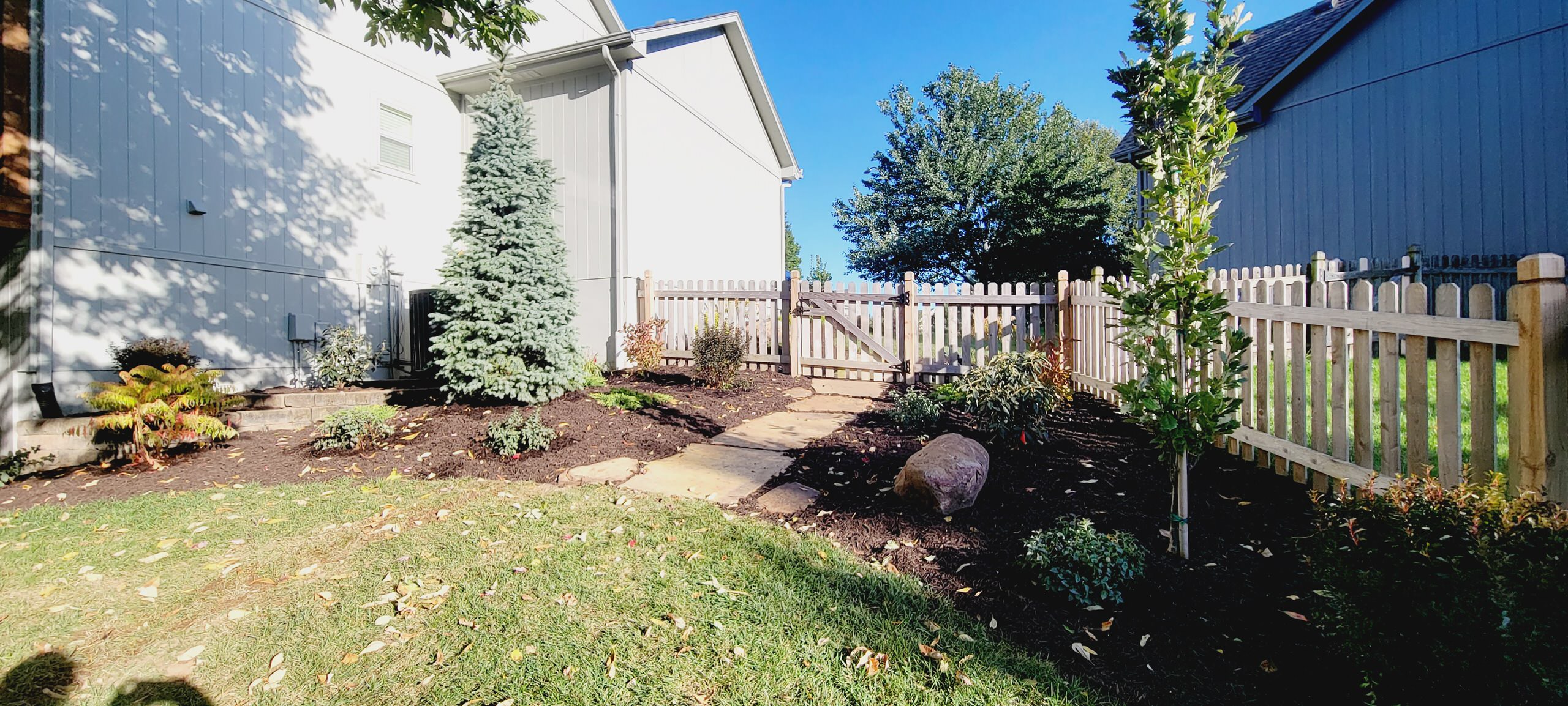 After Side Back Yard