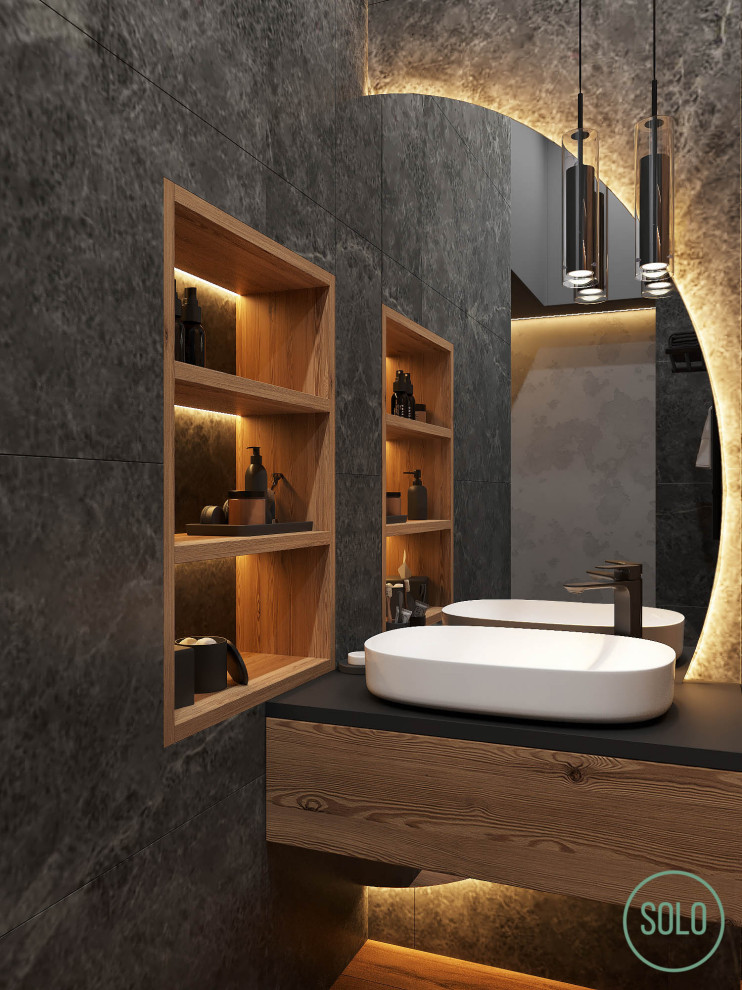 Лофт со спальней на втором уровне