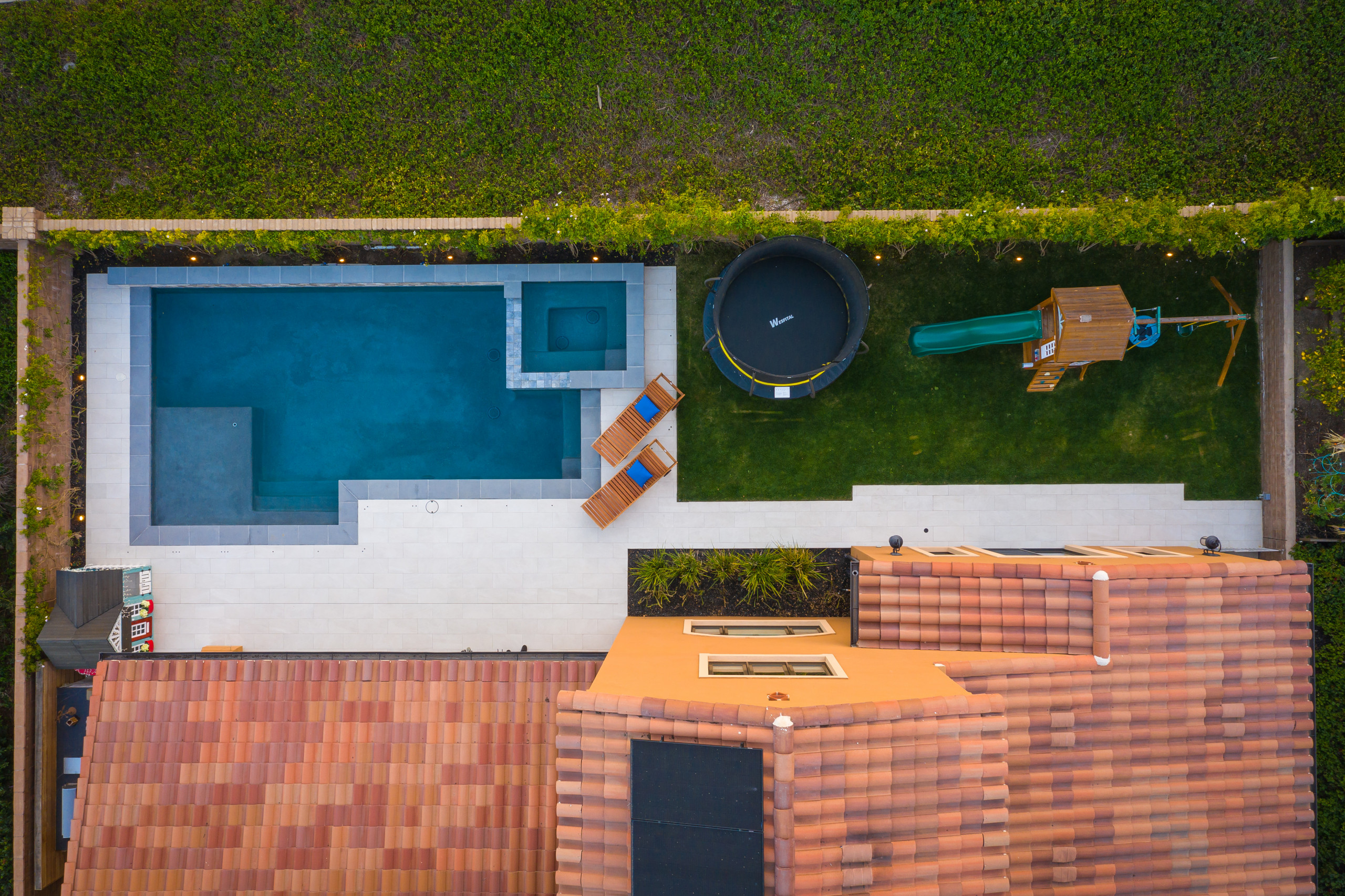 Pool and Outdoor Living Spaces
