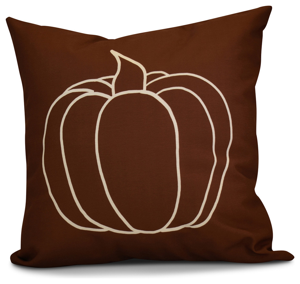 Pumpkin Pie Farmhouse Outdoor Cushions And Pillows By E By Design