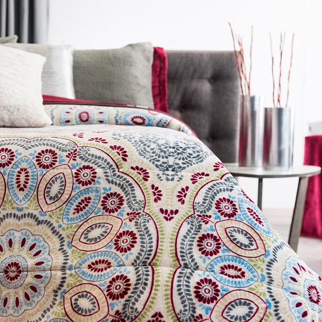 Blankets eclectico-dormitorio