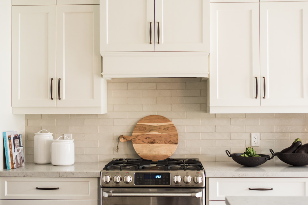 Transitional home design photo in Toronto