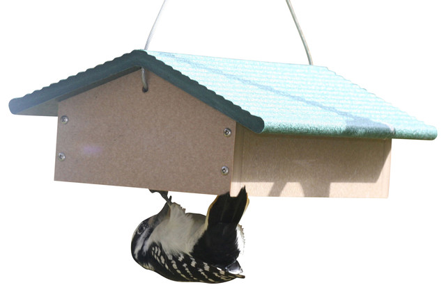 Recycled Double Cake Upside Down Suet Feeder - Double Cake