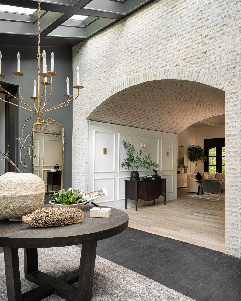 French country hallway photo in Kansas City