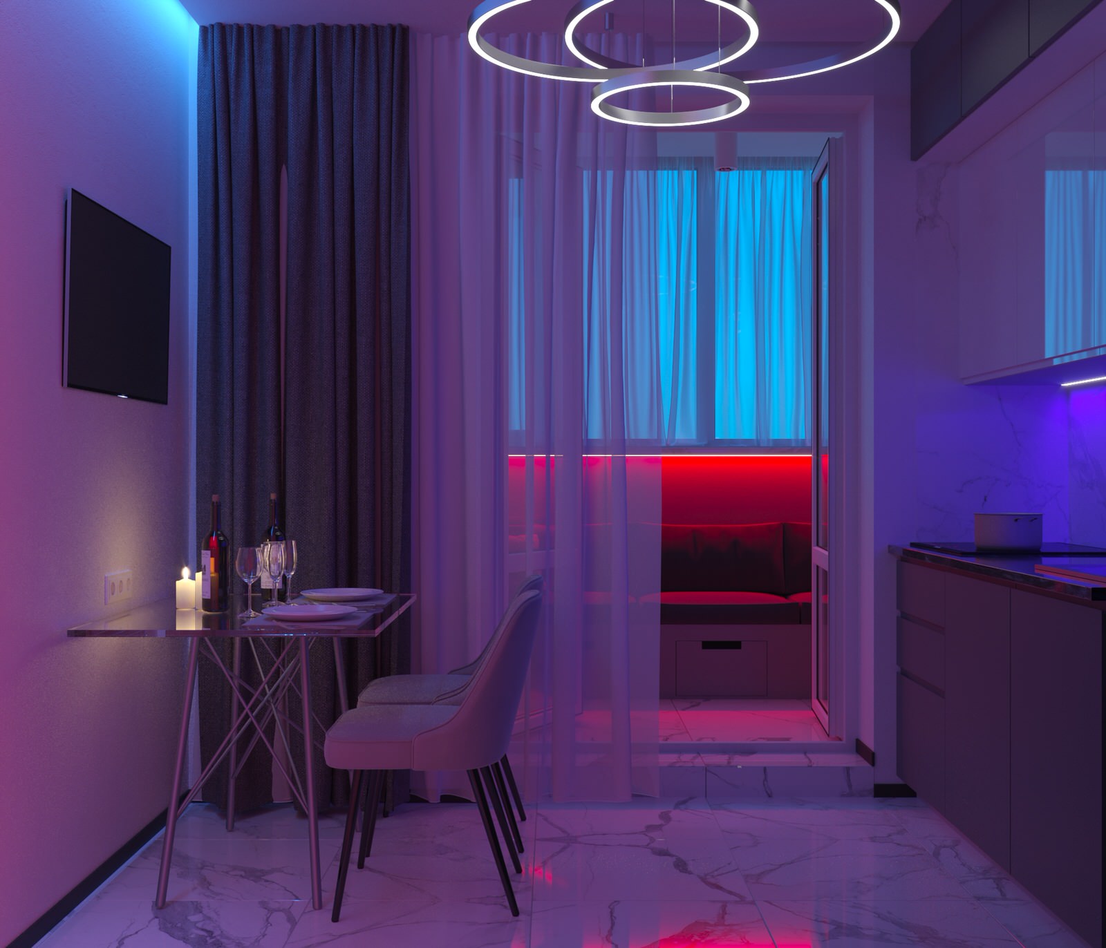 Квартира инстаграмм блогера