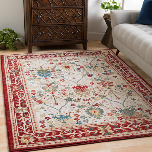 Goff Arts And Crafts Beige Area Rug Traditional Area Rugs by Hauteloom Houzz