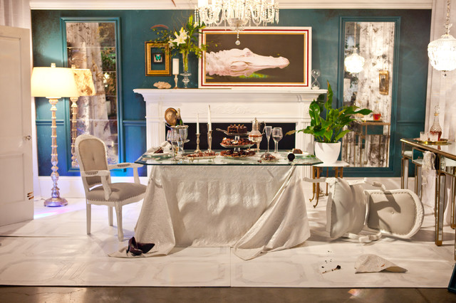 elegant fantasy dining room