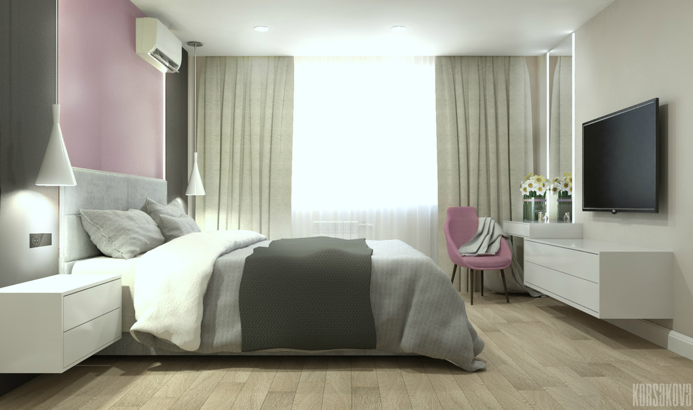 Дизайн проект спальной комнаты