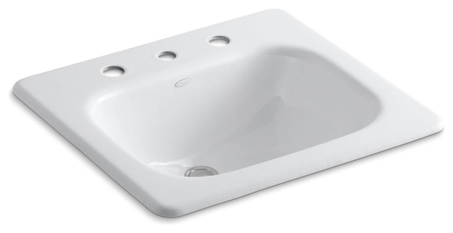 Kohler Tahoe Self Rimming Lavatory With 8 Centers