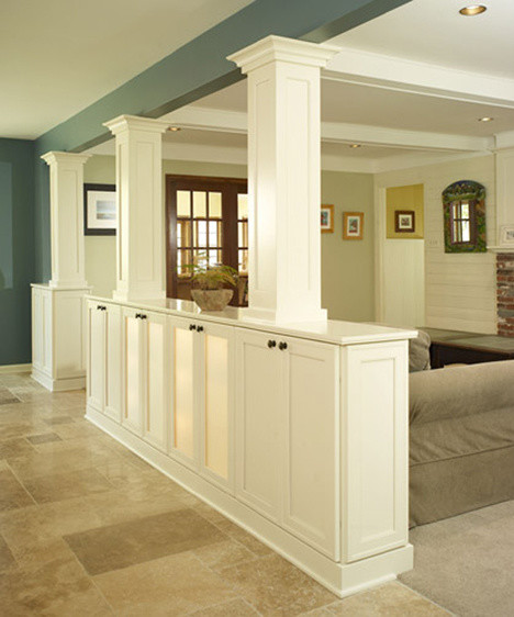 Home design - transitional home design idea in Philadelphia