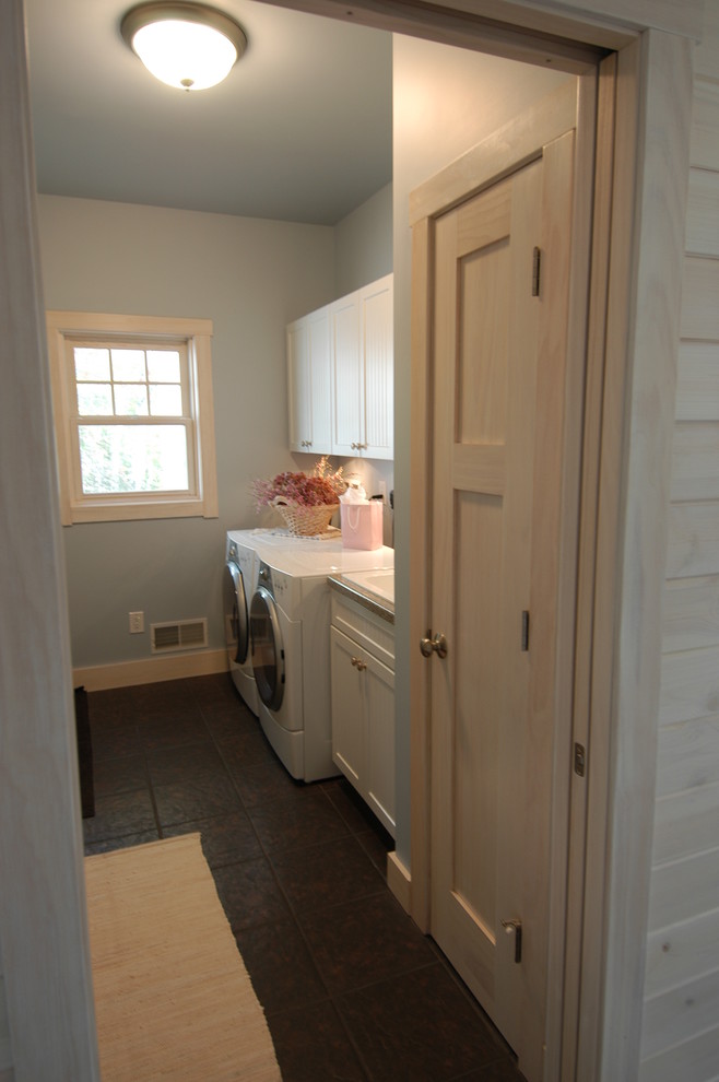 Arts and crafts laundry room in Other.
