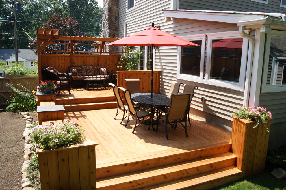 Cedar Hide away Craftsman Deck New York by Deck