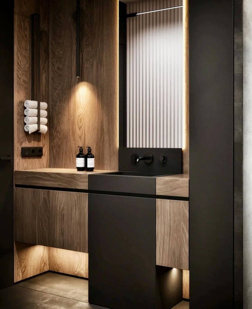 Ванная комната в КП "Лугинино парк"