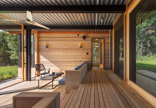 Box Camp contemporaneo-terraza-y-balcon