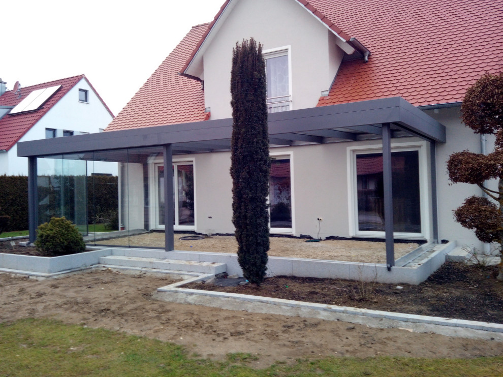 Moderner Wintergarten in München