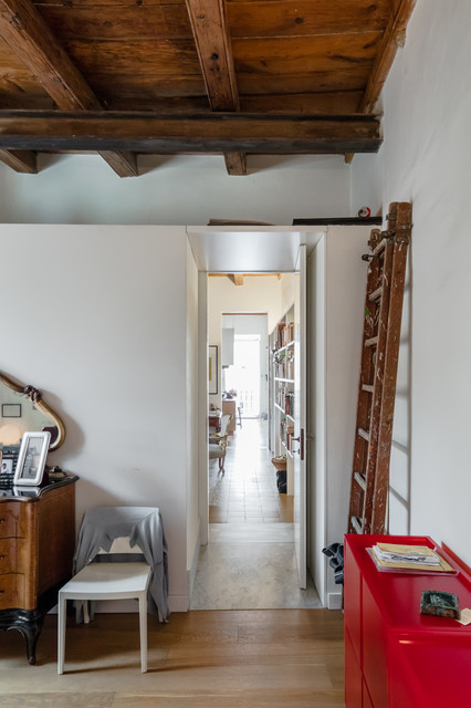 Casa per Amici eklektisk-sovrum