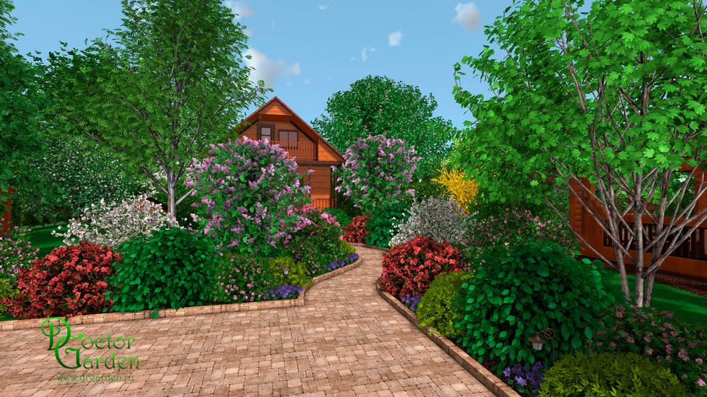 Оформление входной зоны в стиле "кантри"