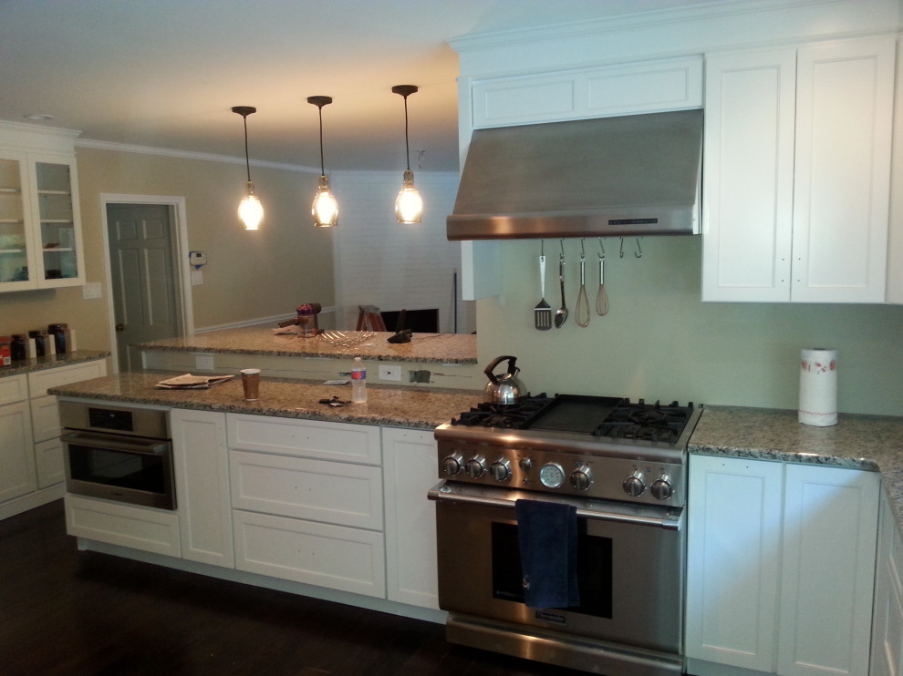 Stacy M Custom Kitchen Flooring + Bump out