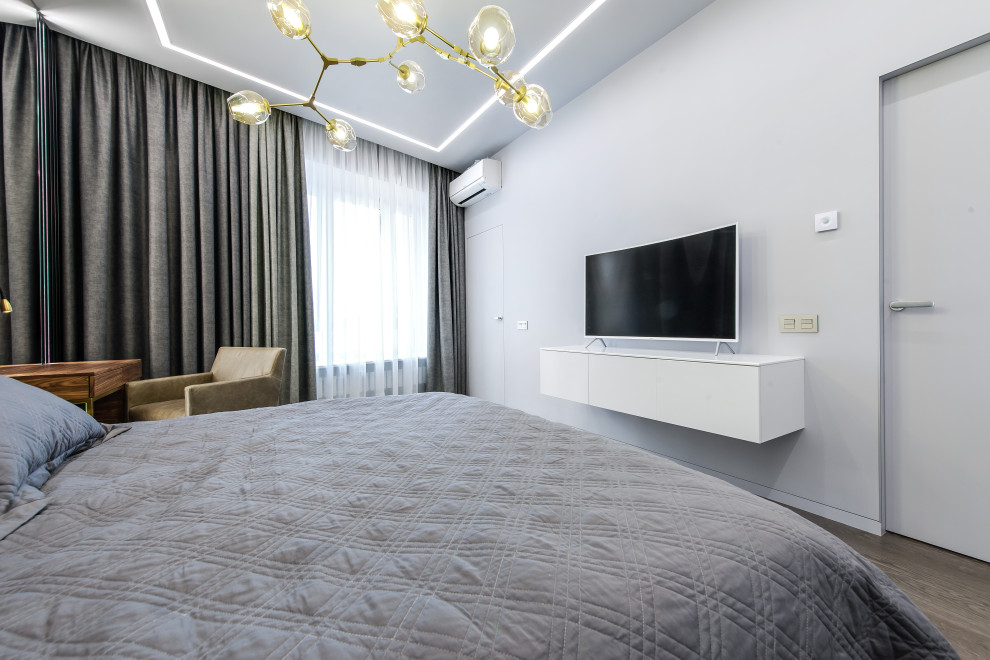 Спальня. Дизайн проект квартиры на Петровском острове